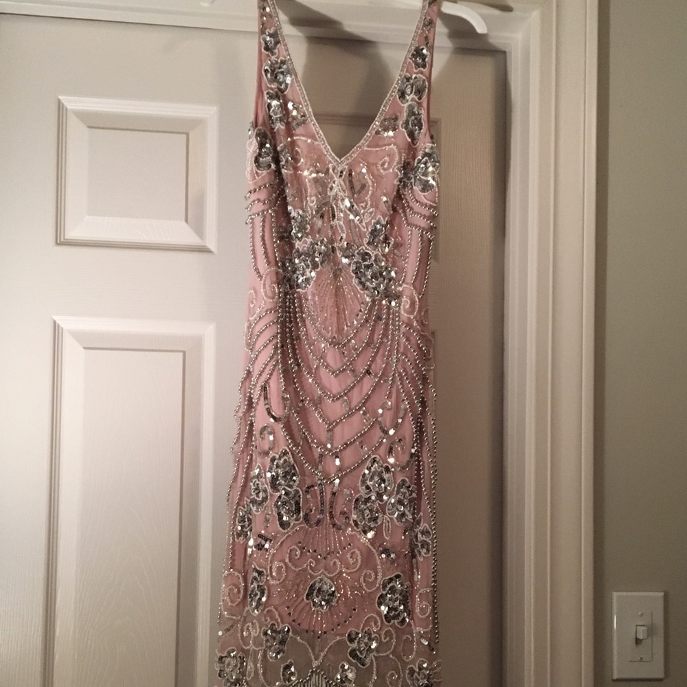 Frock and Frill hand beaded flapper dress